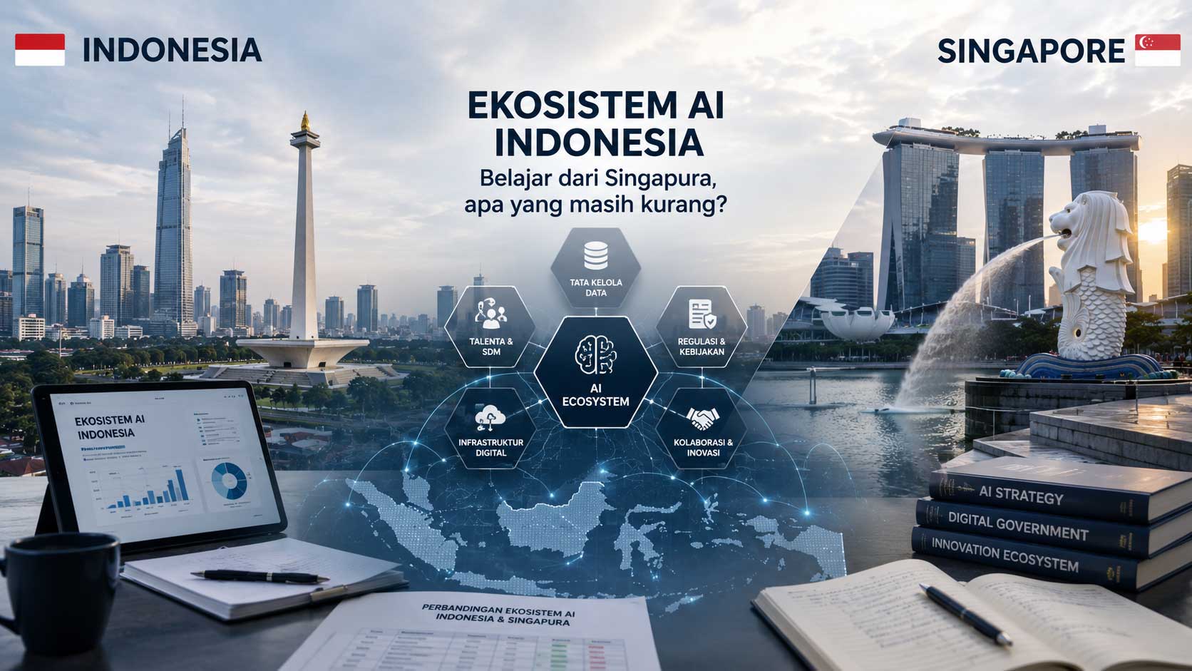 Belajar dari Singapura: Apa yang Masih Kurang dalam Ekosistem AI Indonesia?